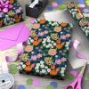 Hallmark Floral Wrapping Paper Roll and Scotch Magic Tape (1 Mini Gift Wrap Roll with 3 Rolls of Tape) Wildflowers for Birthdays, Bridal Showers, Baby Showers, Any Occasion(Wrapping Paper & Scotch Magic Tape)