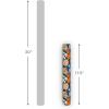 Hallmark Floral Wrapping Paper Roll and Scotch Magic Tape (1 Mini Gift Wrap Roll with 3 Rolls of Tape) Wildflowers for Birthdays, Bridal Showers, Baby Showers, Any Occasion(Wrapping Paper & Scotch Magic Tape)