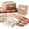 Scotch Magic Greener Tape and Hallmark Christmas Flat Wrapping Paper Sheets (Includes 6 Rolls of Tape, 12 Folded Gift Wrap Sheets, 16 Sticker Seals) Rustic Red Trucks & White Snowflakes