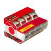 Scotch Transparent Tape, Versatile, Clear Tape Engineered for Office and Home Use, 3/4 x 850 Inches, 4 Dispensered Rolls(Tape)