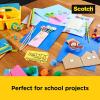 Post-it and Scotch Brand Essentials Pack, Back to School and Office Supplies, Includes Post-it Super Sticky Notes, Flags, Scotch Magic and Super Hold Tape, and Multi-Purpose Scissors