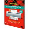 Scotch Dry Erase Thermal Laminating Pouches, 50-Pack, Works with Dry Erase Markers, Reuseable Worksheets, Calendars, Checklists, 8.9 x 11.4 Inches, Letter Size, Clear Professional Finish (TP3854-50DE)