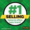 Scotch Magic Tape, Invisible, Home Office Supplies and School Supplies for College and Classrooms, 12 Refill Tape Rolls, Create Halloween Crafts(12 Rolls)