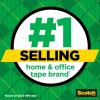 Scotch Magic Tape, Invisible, Home Office Supplies and School Supplies for College and Classrooms, 12 Refill Tape Rolls, Create Halloween Crafts(18 Rolls)