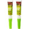 Scotch Super Glue Gel, .07 oz, 2-Pack, Dries Quickly with a Permanent Hold (AD112)