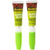 Scotch Super Glue Gel, .07 oz, 2-Pack, Dries Quickly with a Permanent Hold (AD112)