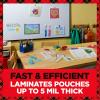 Scotch Thermal Laminator and Pouch Bundle, 2 Roller System, Laminate up to 9″ Wide (TL901X) with Scotch Laminating Pouches, 200-Pack (TP3854-200)