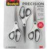 Scotch Non-Stick Unboxing Scissors, Dual-Function Scissors and Boxcutter, 8-inch(3-Pack)