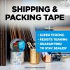 Scotch Heavy Duty Packaging Tape, 1.88 x 54.6 yd, Designed for Packing, Shipping and Mailing, Strong Seal on All Box Types, 3″ Core, Clear, 1 Roll w/Dispenser (3850-2ST)(1 Roll (Pack of 12))