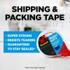 Scotch Heavy Duty Packaging Tape, 1.88″ x 54.6 yd, Designed for Packing, Shipping and Mailing, Strong Seal on All Box Types, 3″ Core, Clear, 4 Rolls (3850-4RD)(2 Rolls)