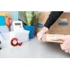 Scotch Shipping Pack, Complete Shipping Tape Dispenser Kit Super Hold Tape, 2 Heavy Duty Packaging Tape Rolls, and a Precision Mini Box Cutter Knife(Shipping Pack)