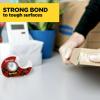 Scotch Super-Hold Tape, 4 Rolls, Transparent Finish, 50% More Adhesive, Trusted Favorite, 3./4 x 650 Inches, Dispensered (4198)(1 Roll (Pack of 2))