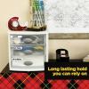 Scotch Super-Hold Tape, 4 Rolls, Transparent Finish, 50% More Adhesive, Trusted Favorite, 3./4 x 650 Inches, Dispensered (4198)(1 Roll (Pack of 2))