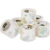 Scotch Sure Start Packing Tape, Clear, Quiet Unwind and Easy Start, 1.88 in. x 25 yd., 6 Tape Rolls, Designed for Packing, Shipping and Mailing, No Splitting or Tearing, 1.5″ Core, Packaging May Vary(6 Rolls)