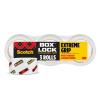 Scotch Box Lock Packaging Tape, 6 Rolls, 1.88 in x 54.6 yd, Extreme Grip Packing, Shipping and Mailing Tape, Sticks Instantly to Any Box (3950-6)(3 Rolls)