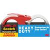Scotch Heavy Duty Packaging Tape, 1.88″ x 54.6 yd, Designed for Packing, Shipping and Mailing, Strong Seal on All Box Types, 3″ Core, Clear, 3 Rolls (3850-3), (Packaging May Vary)(2 Rolls)