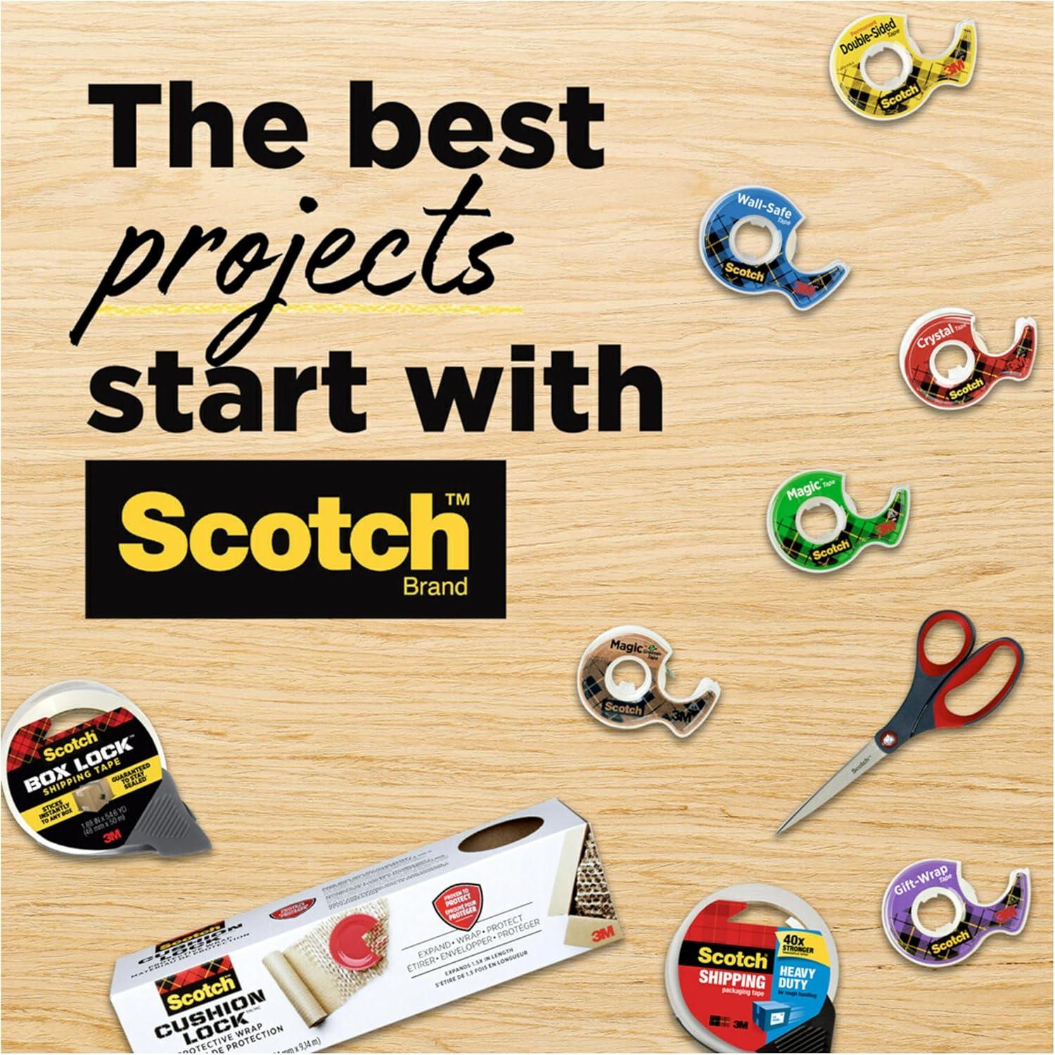 imageScotch Expressions Masking Tape 94 in x 20 yd Great for Decorating DIY and Crafts 6 Rolls Lemon LimeMulticolor
