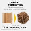 Bundle of Scotch Cushion Lock Protective Wrap with Dispenser Box, 12 in. x 175 ft. + Scotch Heavy Duty Packaging Tape, 1.5″ Core, 6 Rolls with Dispenser