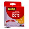 Scotch Adhesive Dots, Permanent, 75 Count, Great for Card Making and Scrapbooking (010-75PU)(Standard)