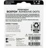 Scotch Adhesive Squares, Permanent Double-Sided Tape Squares for Crafting, Art, Gift Wrapping and More, .45 in x .45 in, 1-Pack, 1000 Total(Dots)