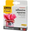 Scotch Adhesive Squares, Permanent Double-Sided Tape Squares for Crafting, Art, Gift Wrapping and More, .45 in x .45 in, 1-Pack, 1000 Total(Squares)
