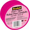 Scotch Duct Tape, 1.88 in x 20 yd, Hot Pink, 6 Pack