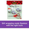 Scotch Gift Wrap Tape, Invisible, 0.75 in. x 650 in., 6 Dispensers/Pack, Create Halloween Crafts(Kit)
