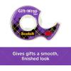Scotch Gift Wrap Tape, Invisible, 0.75 in. x 650 in., 6 Dispensers/Pack, Create Halloween Crafts(Kit)
