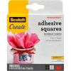 Scotch Adhesive Squares, Permanent Double-Sided Tape Squares for Crafting, Art, Gift Wrapping and More, .45 in x .45 in, 1-Pack, 1000 Total(Squares)