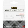 Scotch Adhesive Ultra Thin Dots, Clear, 200 Count, Great for Card Making and Scrapbooking (010-200UT-CFT)(Clear)