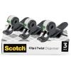 Scotch Desktop Tape Dispenser, Great for Gift Wrapping, 1 Dispenser (C19-CLIP-CCW)(3-Pack)