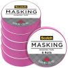 Scotch Expressions Masking Tape, .94 in x 20 yd, 6 Rolls/Pack, Fuchsia (3437-PNK-ESF)