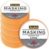 Scotch Expressions Masking Tape, .94 in x 20 yd, 6 Rolls/Pack, Tangerine (3437-ORG-ESF)