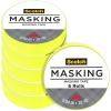 Scotch Expressions Masking Tape, .94 in x 20 yd, Great for Decorating, DIY, and Crafts, 6 Rolls, Lemon Lime(Multi-color)