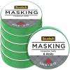 Scotch Expressions Masking Tape, .94 in x 20 yd, Great for Decorating, DIY, and Crafts, 6 Rolls, Primary Green