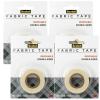 Scotch Removable Fabric Tape, 3/4 in x 180 in, 1/Pack, Removable and Double Sided (FTR-1-CFT)(Pack of 4)