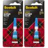 Scotch Super Glue Liquid, .07 oz, 1-Pack, Fast Drying Liquid Formula (AD118D)(1 Count (Pack of 2))