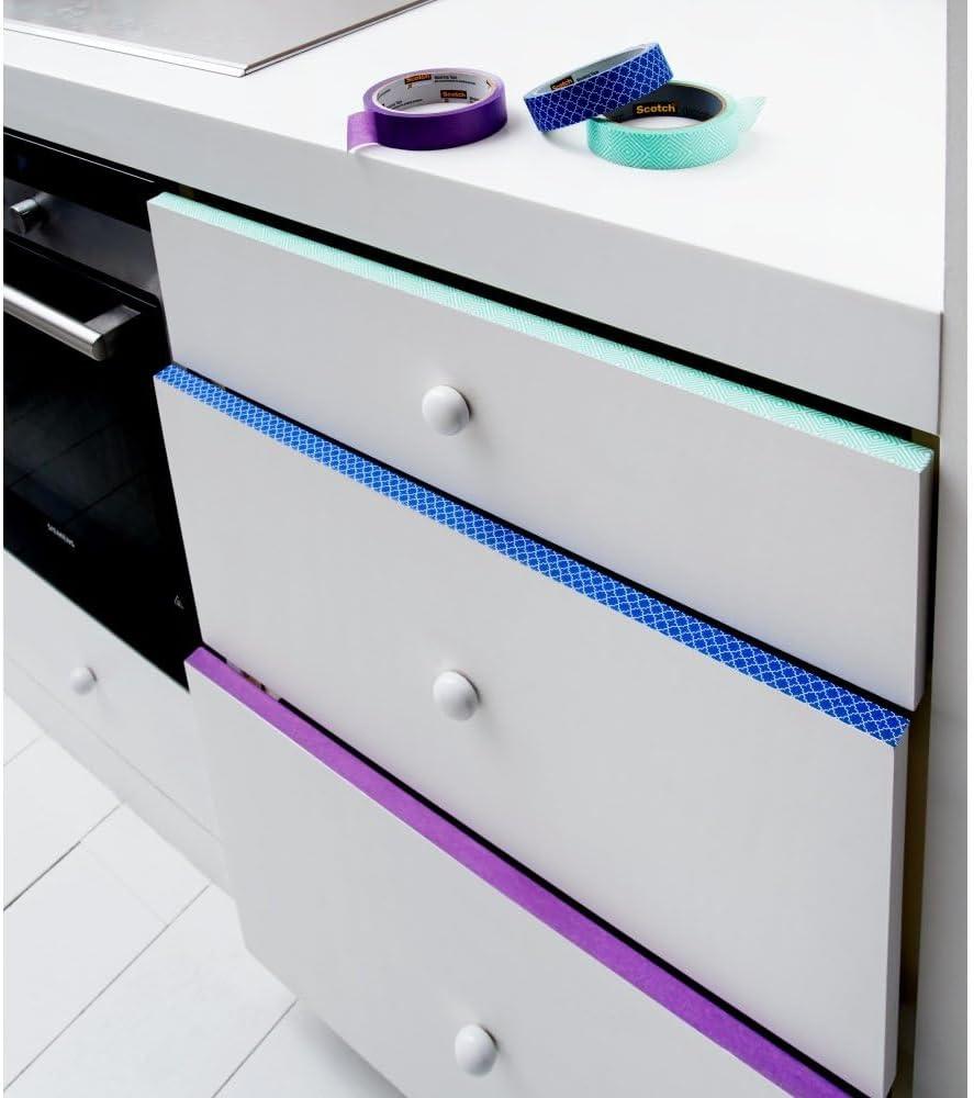 imageScotch Colored Masking Tape 6 Rolls Great for Teacher Supplies and School Supplies Craft Supplies ampamp Materials 34376P2