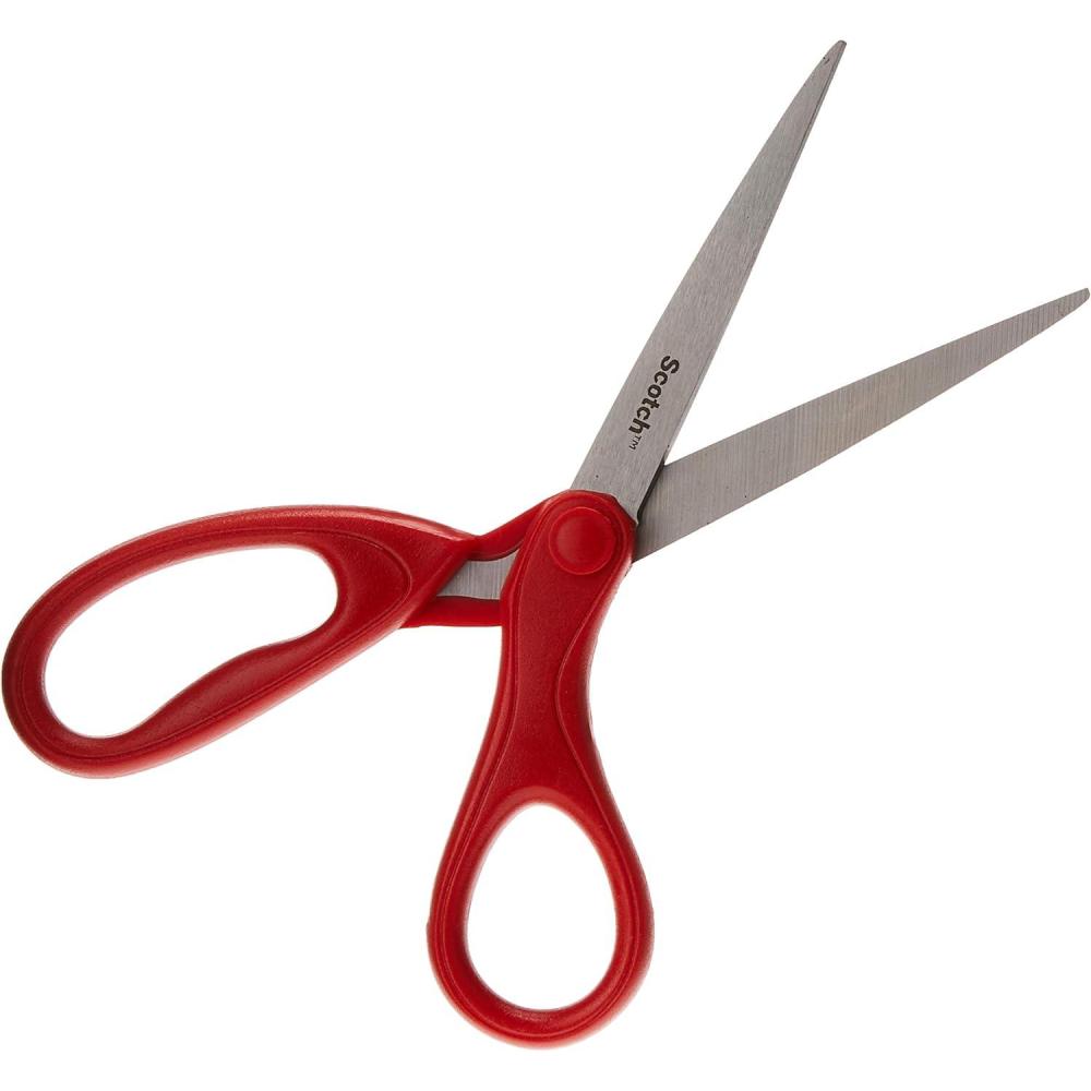 imageScotch 8quot Home ampamp Office Scissors Great for General Purpose Use 14087Inches