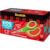 Scotch 5″ Soft Touch Pointed Tip Kids Scissors, 12 Count Teacher’s Pack, Green, All-Purpose Scissors for School and Crafts (1442P-12)(Assorted Colors)