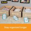 Scotch Self-Sealing Laminating Pouches, Bag Tags, 5-Pouches – 6 Pack(25 Pouches)