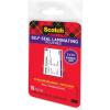 Scotch Self-Sealing Laminating Pouches, Business Card Size 2.4 in x 3.8 in, Great for Gift Tags, 10-Pack
