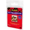 Scotch Self-Sealing Laminating Pouches, Glossy Finish, Wallet Photo Size 2 1/2 in x 3 1/2 in, 5 Pouches(Single Pack (Pack of 2))
