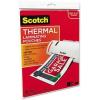 Scotch Thermal Laminating Pouches, Laminate Homemade Ornaments, Christmas Banners and Gift Tags, 5 Mil, 20-Pack Photo Size Laminating Sheets 5 x 7 Inches, Clear(3×5 Photo)