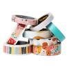 Scotch Washi Tape, Solid Color Rainbow Design, 8 Rolls, Great for Bullet Journaling, Scrapbooking and DIY Décor (C1017-8-SOL1)(Abstract)
