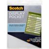 Scotch Display Pocket for items up to 8.5 in x 11 in (WL854C)