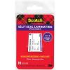 Scotch Self-Sealing Laminating Pouches, Business Card Size 2.4 in x 3.8 in, Great for Gift Tags, 10-Pack