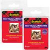 Scotch Self-Sealing Laminating Pouches, Glossy Finish, Wallet Photo Size 2 1/2 in x 3 1/2 in, 5 Pouches(Single Pack (Pack of 2))