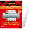 Scotch Thermal Laminating Pouches, Letter Size Laminating Sheets 8.9 x 11.4-Inches, 3 mil Thick, 20-Pack(50-Pack)