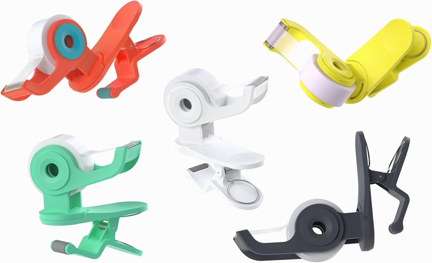 imageScotch Desktop Tape Dispenser White Great for Gift Wrapping 1 Dispenser C19CLIPWCCW